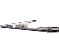Mueller Electric BU-60TBO Pince crocodile acier Plage de serrage max.: 7.90 mm Longueur: 50 mm