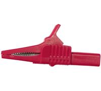 Mueller Electric BU-65-2 Pince crocodile rouge Plage de serrage max.: 19 mm Longueur: 83.82 mm 1 pc(s)
