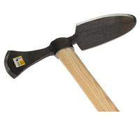 Müller Hammerwerk Houe pioche à lame large, manche en frêne, ovale poids de la tête : 1750 g, longueur du manche : 105 cm