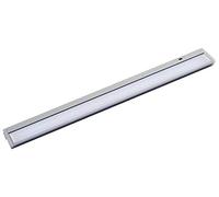 Mueller-Licht 20000078 Limon Réglette LED avec détecteur de mouvement Blanc chaud Titane 10 W