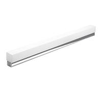 Müller-Licht 20200186 Applique Murale et plafonnier LED, 7.5 W, Chromé/Gris, 40 cm