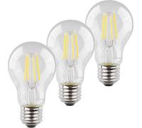 Müller-Licht 400290 LED CEE E (A - G) E27 forme de poire 4 W = 40 W blanc chaud 3 pc(s)