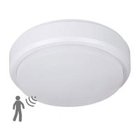 Müller-Licht Lampe Murale Plafonnier Pictor Étanche IP54 9W 4000K Capteur Blanc