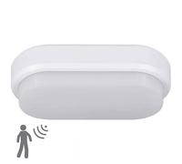 Müller-Licht LED Applique Murale Plafonnier Ipsum Pièce Humide Ovale Blanc IP54