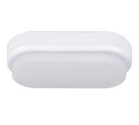 Müller Lumière LED Lampe Murale Et Plafonnier Ipsum Ovale En Blanc IP54 550 Lm