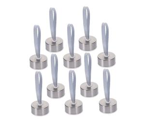 MUELODSIC 10 Pièces Bouchons INOX pour Gourde Verre Couvercles Isolants Argentés Bouchon Gourde pour Bouteille Eau Portable Sport et Voyage Capuchon Bouteille Eau Verre