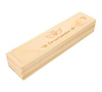MUELODSIC Boîte à Souvenirs Bois Compartiment Cœur, Rangement Compact pour Annonce de Bébé aux Parents et Grands-parents, Coffret Symbolique pour Conserver le Souvenir D’annonce de
