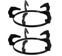 MUELODSIC Support de Poêle en Fonte 20,2 Cm Antidérapant Lot de 2, Anneau de Cuisson pour Cuisinière à Gaz Domestique, Accessoires la Cuisine Compatibles Petites Casseroles et Wok
