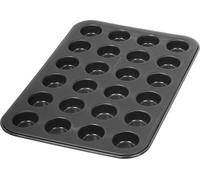 Muffinvorm 24 Mini Ø 3 cm - Moule à cupcakes pour des muffins moelleux - Plaque à muffins avec revêtement antiadhésif - 1 pièce Moule à muffins