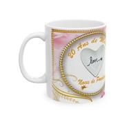 Mug 20 ans de Mariage Noces de Porcelaine - idée cadeau - tasse anniversaire de Mariage