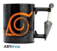 ABYstyle Tasse 3D Naruto Shippuden – Kunai Konoha avec anse
