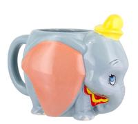 Paladone Disney Dumbo 2019 Tasse en céramique de Grande Taille, pour thé ou café, en Forme de Dumbo, Amusante