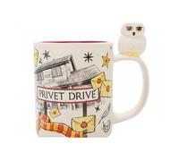 Mug 3D - Harry Potter - Hedwig et Privet Drive - Blanc - Rond - Enfant