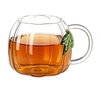 Mug À Café Tasses À Thé Saisonnières En Forme De Verrerie | Mug En Verre Déco Bureau Pour Lait Whisky Bière Eau Plein Air Camping Randonnée Pêche De Camp, Fête Maison Vert