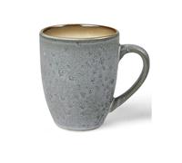 Mug à thé 300 ml, gris/crème, grès, Bitz
