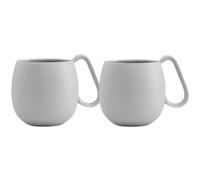 Mug à thé NINA, set de 2 pc, 250 ml, gris, Viva Scandinavia