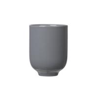 Mug à thé RO, set de 2 pc, double paroi, gris, Blomus