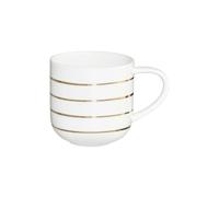 Mug Asa selection Porcelaine - Blanc et or 400 ml
