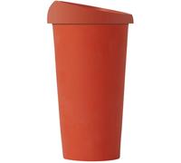 Mug avec couvercle ANYTIME EMMA 450 ml, orange, porcelaine, Viva Scandinavia