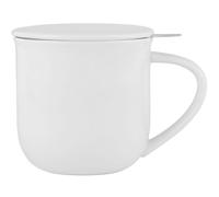 Mug avec infuseur à thé MINIMA EVA 350 ml, blanc, porcelaine, Viva Scandinavia