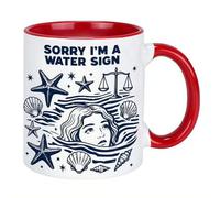 Mug bohème noir et blanc céleste, jolie tasse à café et à thé, tasse à café et à thé, tasse de marque Verseau, cadeau pour les Poissons, signes du scorpion, pour les amis proches et les proches