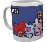 Bt21 Mug - Chimmy Tata Shooky Cooky Rj Koya Mang & Van