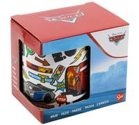 Disney - Autocollants Cars 325 ml, tasse de cuisine et maison, tasse à boire Mickey Adventure Travel, la boisson ou le café pour le chocolat