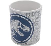 Joy Toy Tasse en céramique Barbie Jurassic World Blanche impression multicolore Taille unique 22622