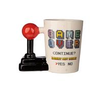 Puckator Mug céramique avec anse Game Over – manette joystick & arcade – 380 ml