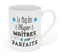 Mug céramique « Le mug des super maîtres presque parfaits » G