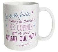 mug céramique paillettes folie copines 30 nérique cd7606b