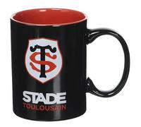 La Plume Dorée – Mug en céramique – Stade Toulousain – Noir – 250 ml