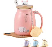 Mug Chat en Céramique Mignon pour Café et Thé 350 ml