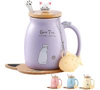 Mug Chat en Céramique Mignon pour Café et Thé 350 ml