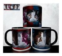Mug collection design - Captain America Avengers 860 Blanc G