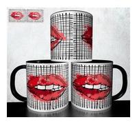 MUG collection design - Glamour Girly Levres Lips 1125 Blanc G