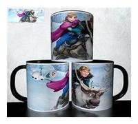 Mug collection design - La Reine des neiges 801 Blanc G