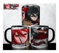 Mug collection design - Manga l'Attaque des Titans Shingeki no Kyojin 579 Blanc G