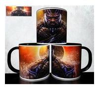 MUG collection design - Super Heros Comics Black Panthere noire 1163 Blanc G
