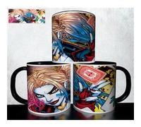 MUG collection design - Super Heros Comics Harley Quinn 1137 Blanc G