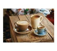 Olympia Kiln- 6 tasses en porcelaine pour café, thé et chocolat chaud 340 ml GP482