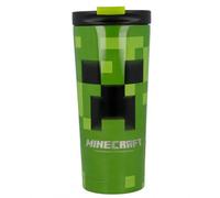 Mug de voyage en acier inoxydable Stor Minecraft Vert 425 ml
