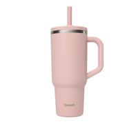 Mug de voyage isotherme avec bouchon Qwetch Rose 900 ml