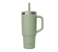 Gourde Isotherme Paille Et Bouchon Étanche Vert Tilleul - 90 Cl - Qwetch