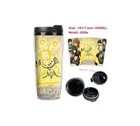 Mug de voyage isotherme en plastique portable - couvercle à vis - NARUTO #2 (400ml)