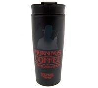 Mug de voyage métal 15oz / 425ml - Starnger Things (Coffee And Contemplation)