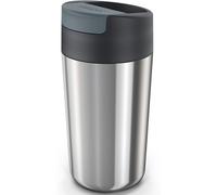 Joseph Joseph Mug de voyage SIPP 81133 Isotherme avec couvercle 454 ml Acier inox Argent