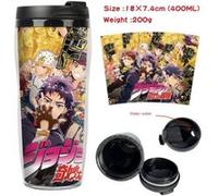 Mug de voyage STACK isotherme en plastique portable - couvercle à vis - JoJo's Bizarre Adventure #2 (400ml) G