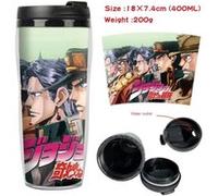 Mug de voyage STACK isotherme en plastique portable - couvercle à vis - JoJo's Bizarre Adventure #4 (400ml) G