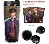 Mug de voyage STACK isotherme en plastique portable - couvercle à vis - JoJo's Bizarre Adventure #5 (400ml) G
